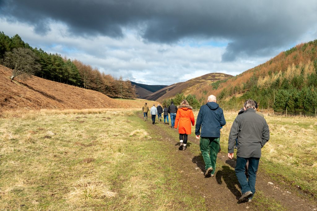 Social research, visit to Glensaugh